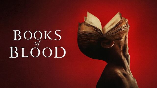 Title art for the horror movie Books of Blood. 