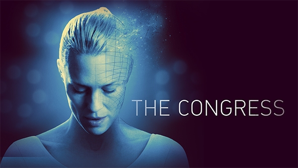 Title art for dystopian movie The Congress