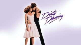 Title art for the classic romance movie, Dirty Dancing.
