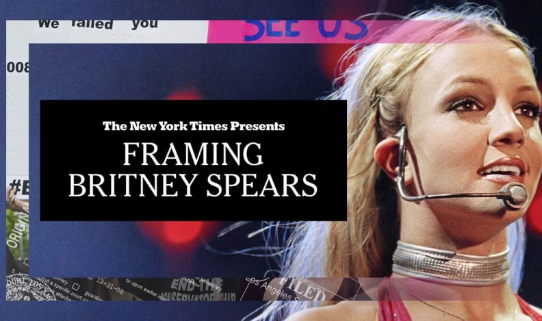 Title art for the documentary Controlling Britney Spears.