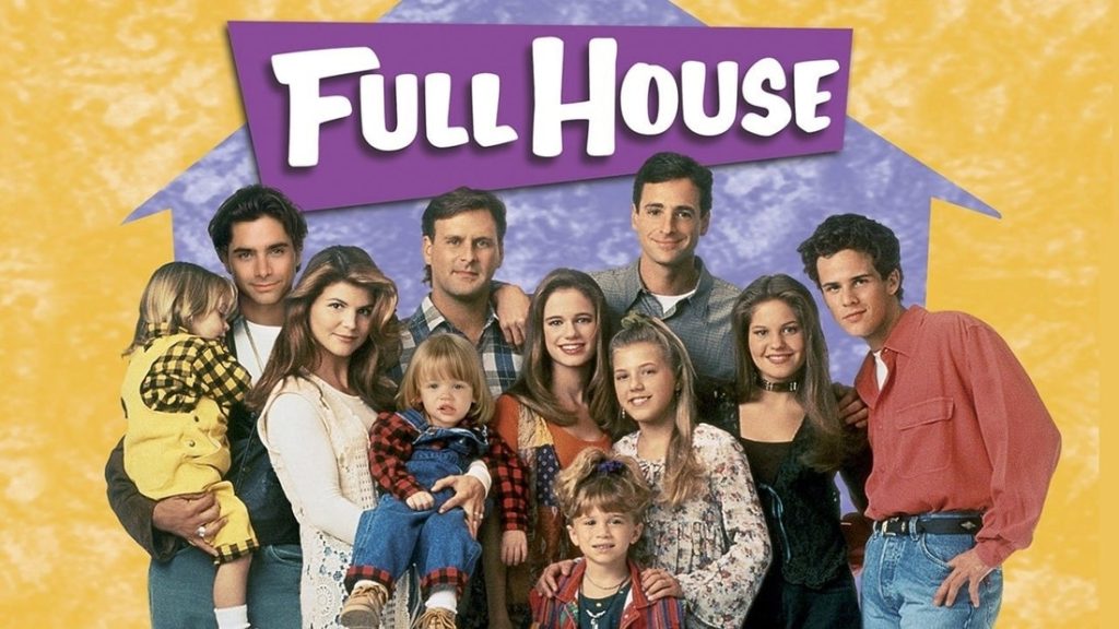 Title art for the family comedy series, Full House.