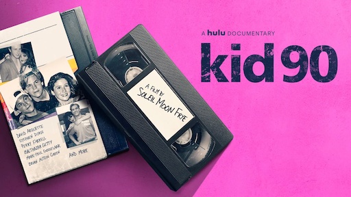 Title art for the Hulu Original documentary, Kid 90.