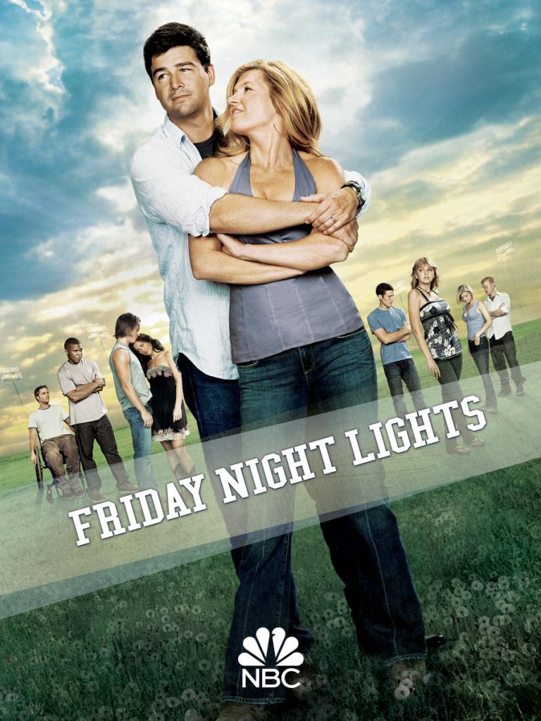 Title art for the football show Friday Night Lights