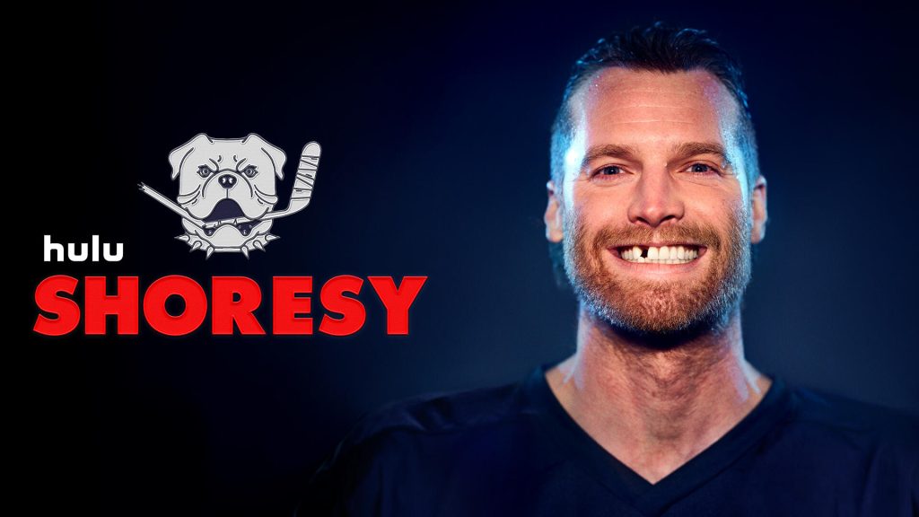 Title art for the Hulu Original series and Letterkenny spinoff, Shoresy.