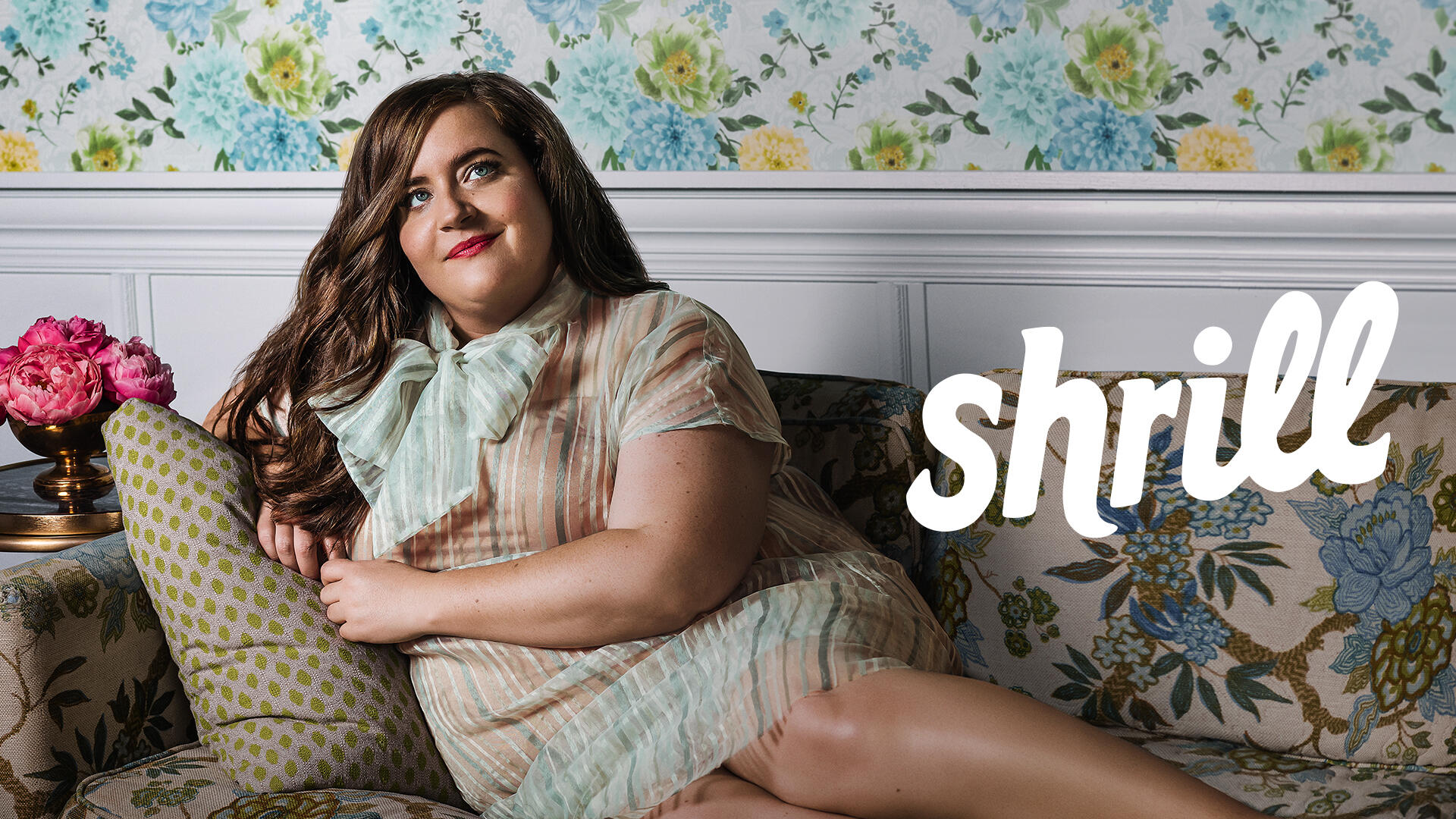 Title art for the series, Shrill, based on the memoir by Lindy West.